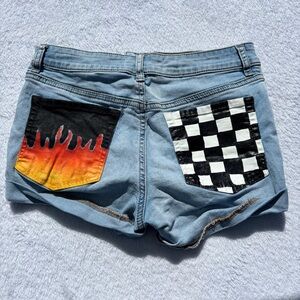 PacSun Light Blue Denim Shorts